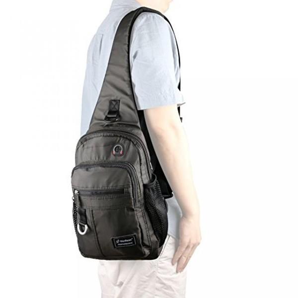 送料無料 Vanlison Crossbody Sling Bag Backpack for Men & Ladies （ヴァンリゾン・クロス