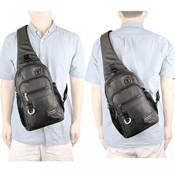 送料無料 Vanlison Crossbody Sling Bag Backpack for Men & Ladies （ヴァンリゾン・クロス