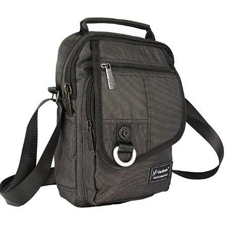 送料無料 Vanlison Vertical Messenger Bag, Shoulder Bag Work