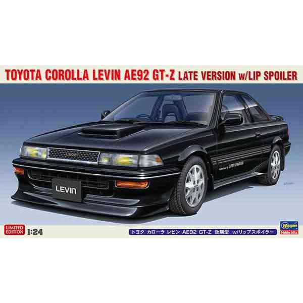 1/24 ハセガワ 20655 トヨタ カローラ レビン AE92 GT-Z 後期型 w/リップスポイラー | 