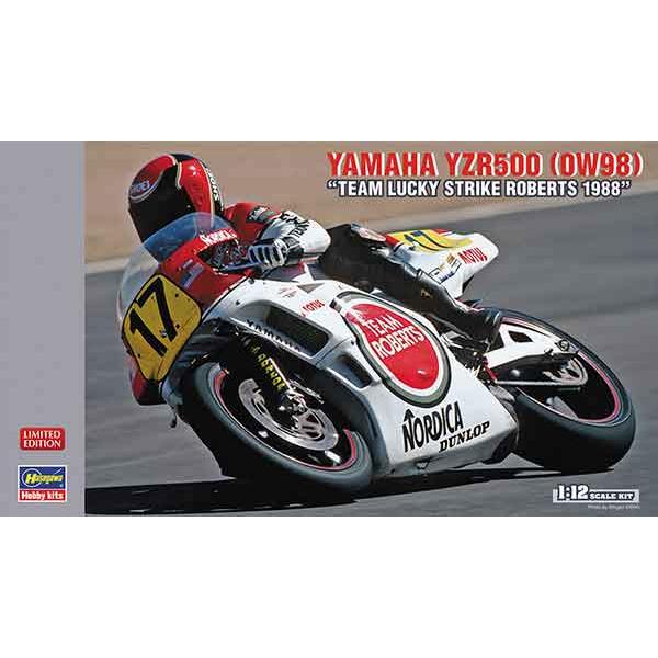1/12 ハセガワ 21707 ヤマハ YZR500 0W98 チーム ラッキーストライクロバーツ 1988 | 