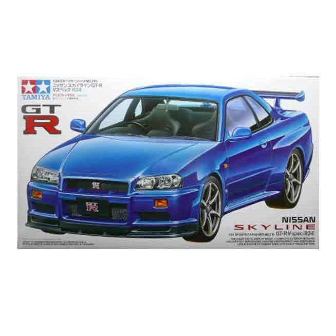 1/24 タミヤ 24210 日産 スカイライン GT-R Vスペック R34 | 