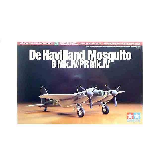 1/72 タミヤ 60753 デ・ハビランドモスキート B Mk.IV/PR Mk.IV | 