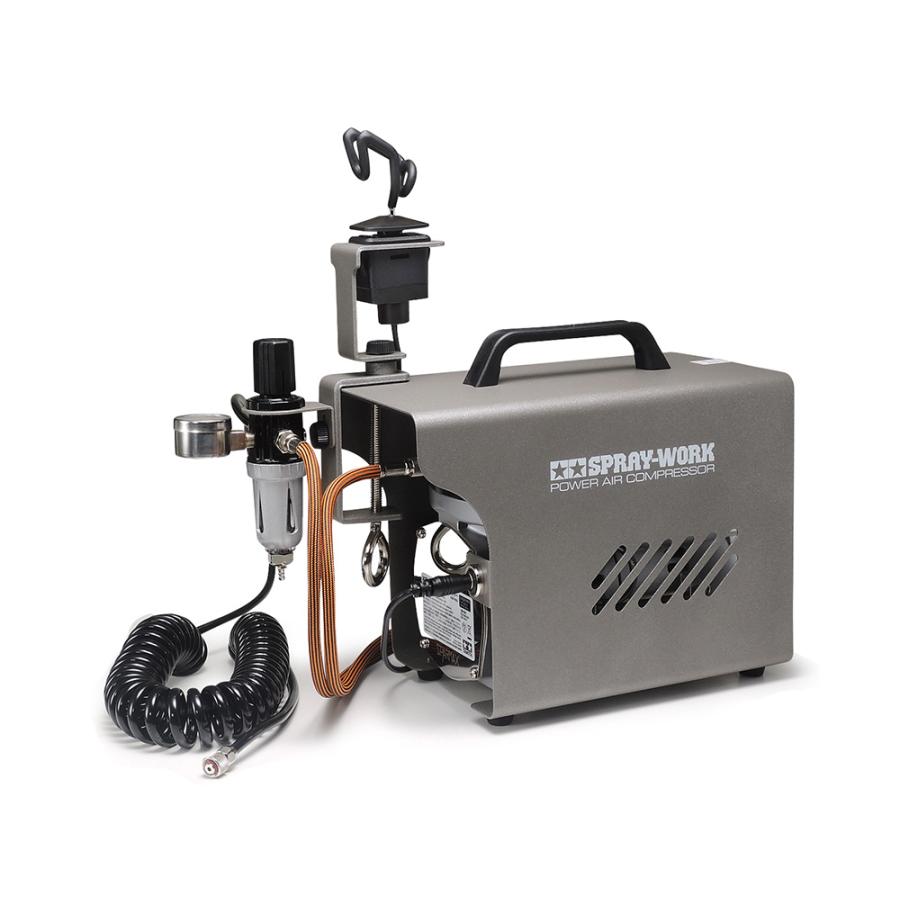 タミヤ 74553 エアーブラシシステム パワーコンプレッサー | 