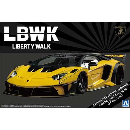 1/24 アオシマ LB 25 LBシルエットワークス アヴェンタドール GT Evo Ver.1 | 