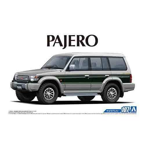 1/24 アオシマ MODEL107 三菱 V43W パジェロ スーパーエクシード '91 | 