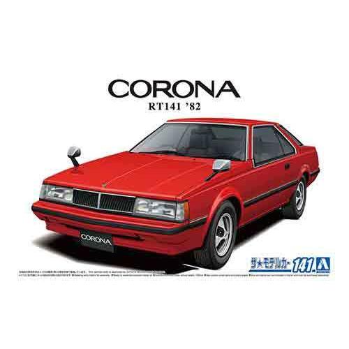 1/24 アオシマ MODEL141 トヨタ RT141 コロナ ハードトップ2000GT '82 | 