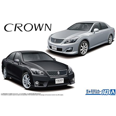 1/24 アオシマ MODEL143 トヨタ GRS204 クラウン アスリート '08/'10 | 