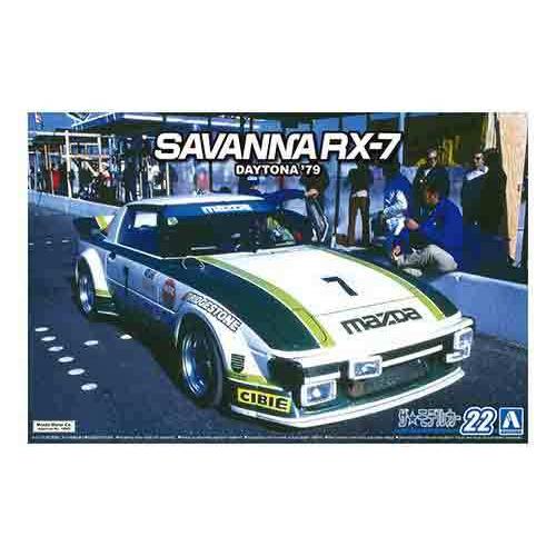 1/24 アオシマ MODEL22 マツダ SA22C RX-7 デイトナ '79 | 