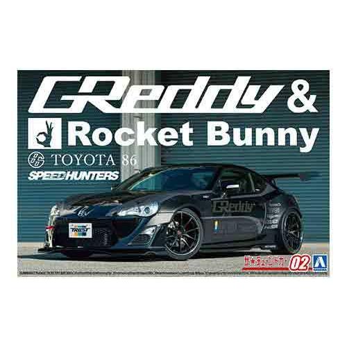 1/24 アオシマ TUNED02 トヨタ 86 GReddy & Rocket Bunny  VOLK RACING | 
