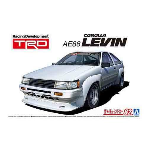 1/24 アオシマ TUNED62 TRD AE86 カローラレビン N2仕様 '83 | 