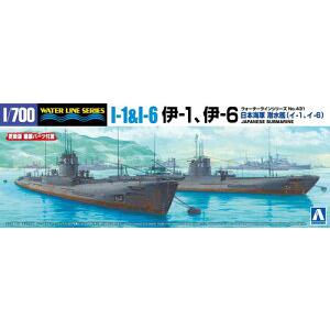 1/700 アオシマ WL431 日本海軍 潜水艦 伊-1＆伊-6 更新版 | 