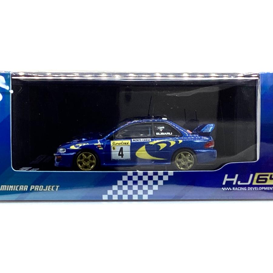 1/64【Hobby JAPAN】スバル インプレッサWRC 1997 MONTE-CARLO No4