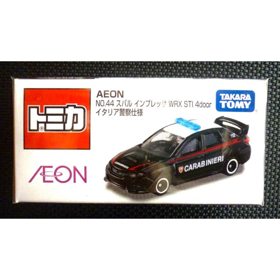 トミカ イオン限定 No44《スバル インプレッサWRX STI 4door イタリア