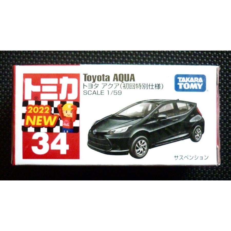 トミカ【初回特別仕様】No34《トヨタ アクア》 : hobby - 通販