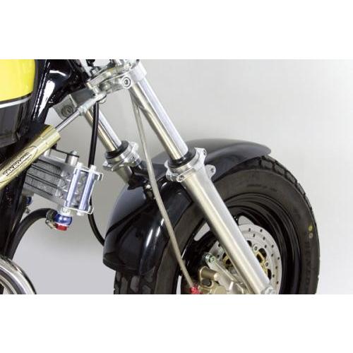 HONDA APE 武川ダウンフェンダーステー　メッキフェンダー　セット スペシャルパーツ武川 09-09-0038 SP武川 ダイカストアルミダウン