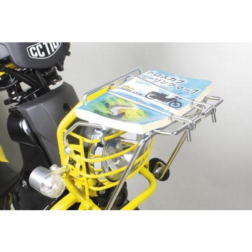 09-11-0143 SP武川 クロスカブ専用フロントキャリアキット クロムメッキ(バインダ付)/ボルトオン簡単取付 クロスカブ(JA10-4000001〜)の画像