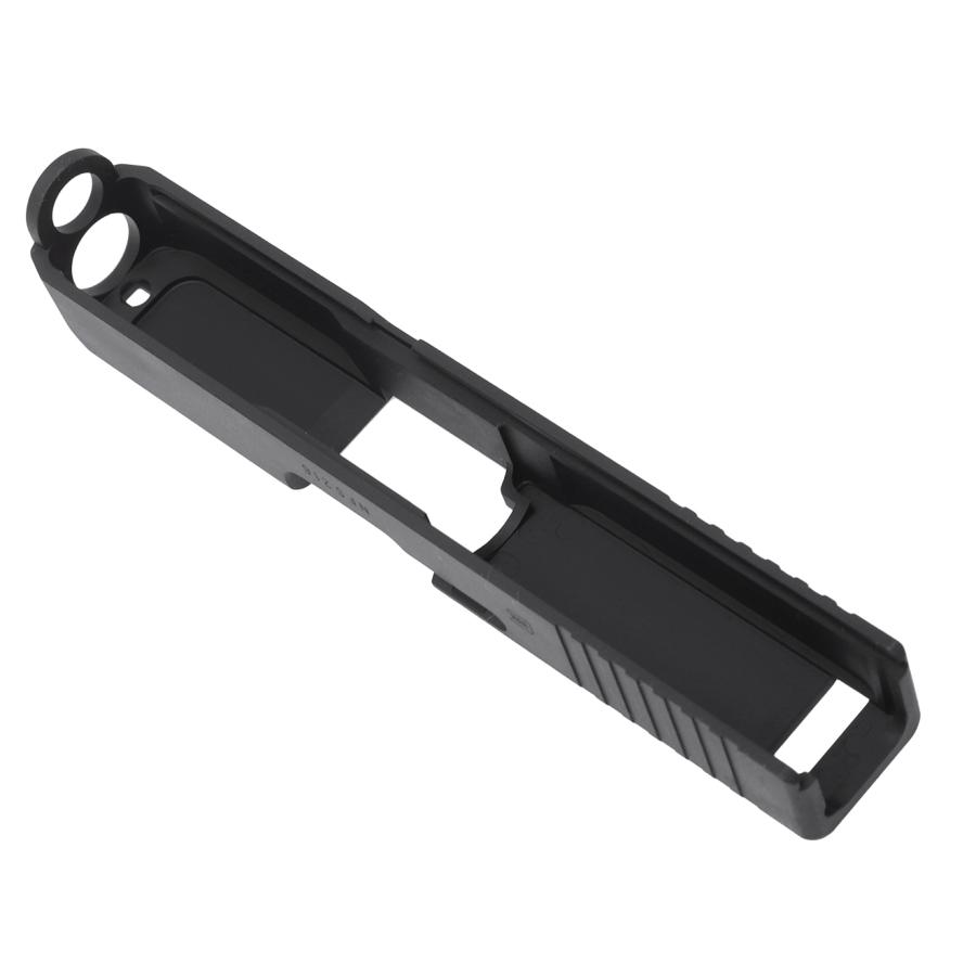 GLOCK-74(BK)　GUARDER スチールCNC スライド for マルイ G26 GLK-74(BK) ： BK GLOCK スチールCNC スライド for マルイ G26 GLK