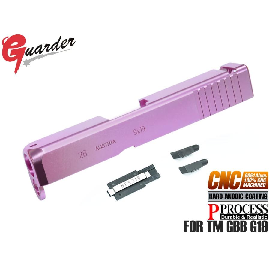 マルイ Glock26 ガーダーAlスライド 　商品タグ無し Amazon | GUARDER ガーダー ステンレス スライドキット マルイ