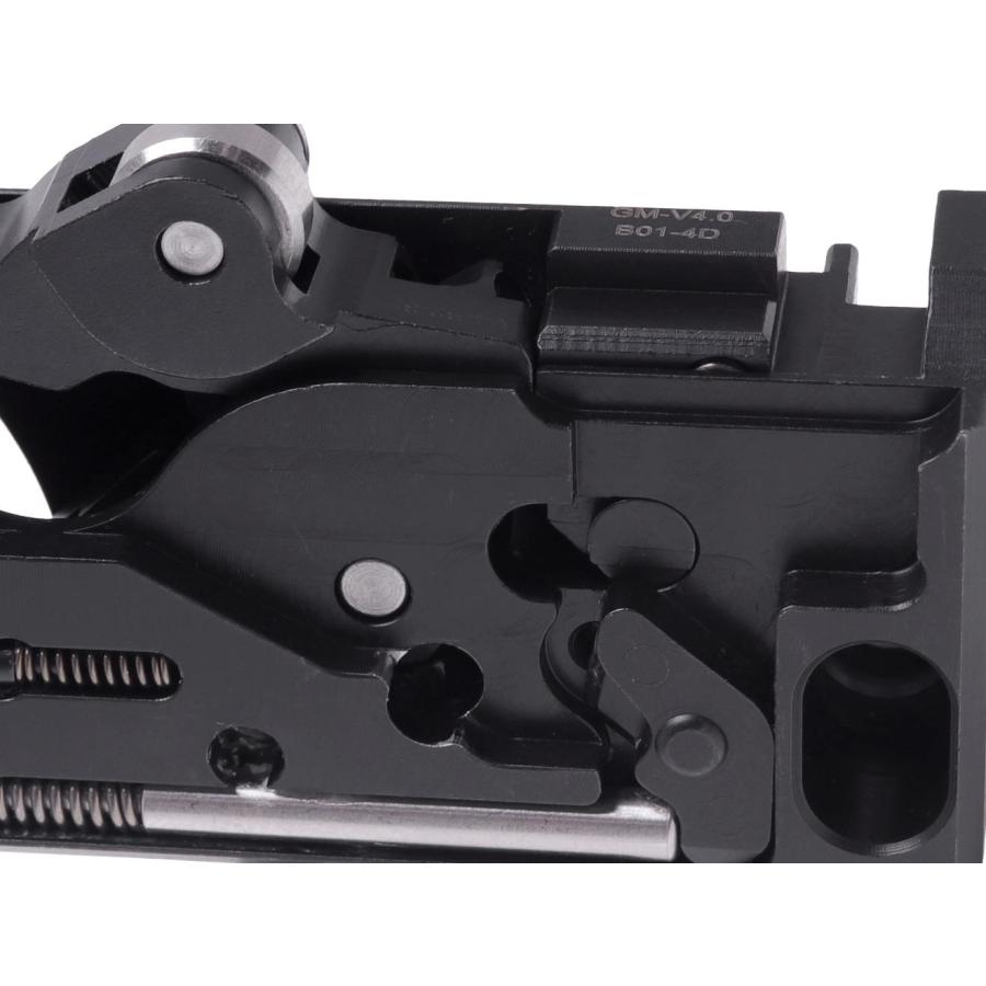 GM0509 Guns Modify スチールCNCトリガーボックス+MIM スチール ファイアリングパーツセット+AR STDトリガー for TM GBB M4の画像