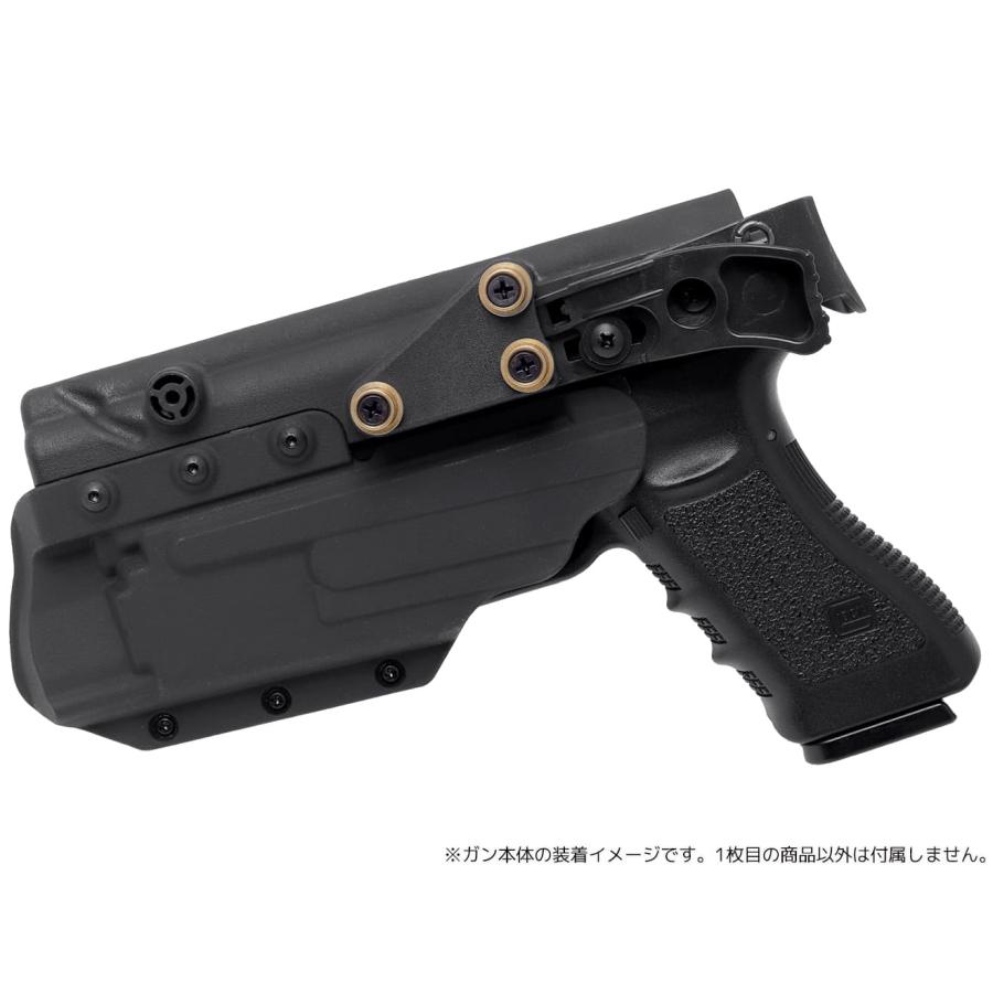 H7329BGDV MILITARY BASE G SOC RIG ホルスター w/DBAL対応シュラウド for G17/G19/G22 ...