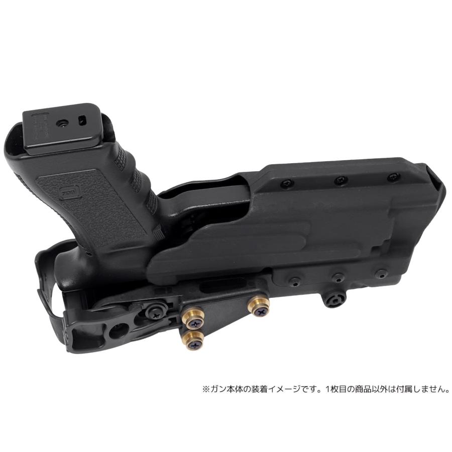 H7329BGDV MILITARY BASE G SOC RIG ホルスター w/DBAL対応シュラウド for G17/G19/G22 ...