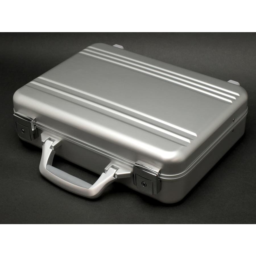 H8019SG アルミソリッドアタッシュケース 36cm*30cm*10.5cm ガン
