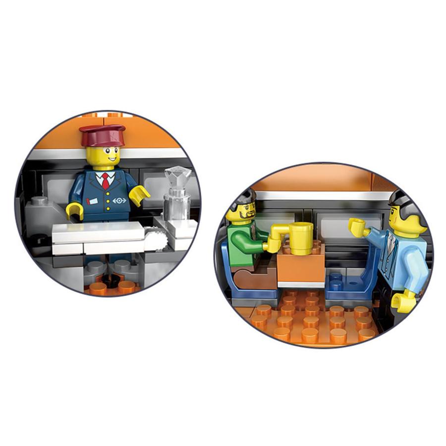 M0016TW スカイハイスピードトレイン 1287Blocks : ホビホビ