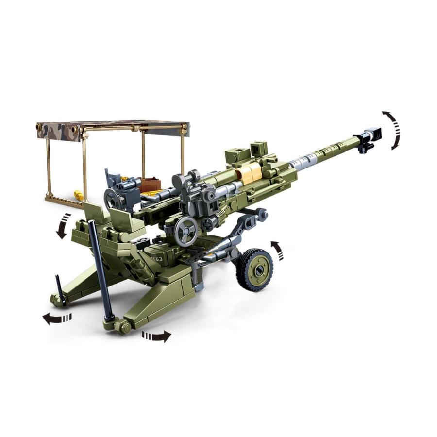 M0085T AFM M777 155mm榴弾砲 258Blocks : ホビホビ - 通販 - Yahoo