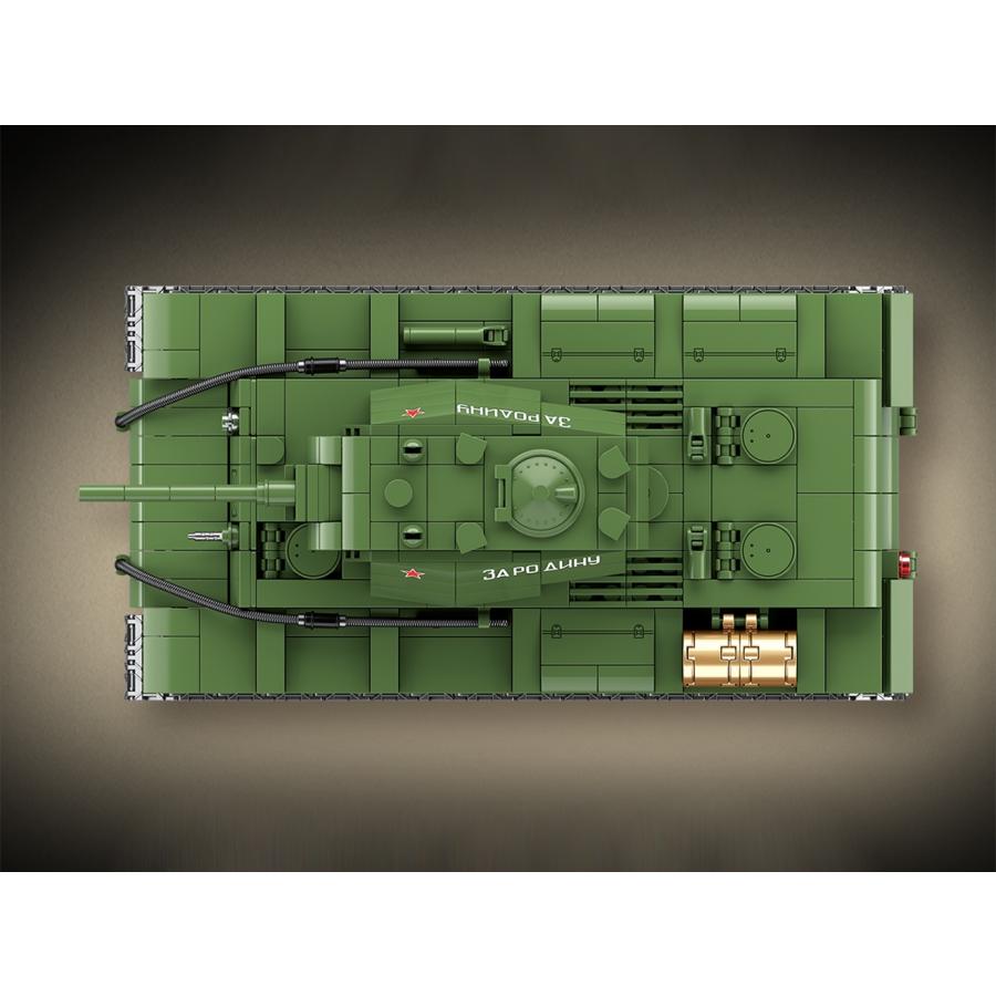 M0136P AFM ソ連軍 KV-1 1941型 重戦車 1192Blocks : ホビホビ - 通販