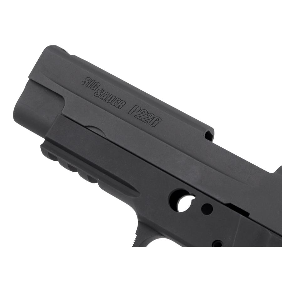P226-15(BK)　GUARDER ガーダー P226 RAIL アルミスライド＆フレームKIT Late Version Marking マルイ P226シリーズ用 ： P226 BK RAIL アルミスライド＆フレームKIT Late Version Marking マルイ