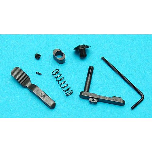 WP135 G&P WA M4 KACナイツタイプ アンビマガジンキャッチ ウェスタン