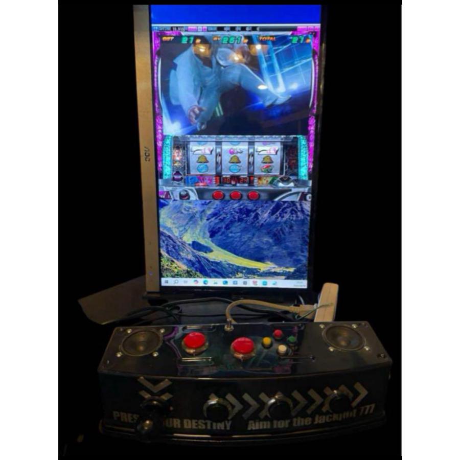 【爆音×光演出】サミタ専用スロット9ボタン＆専用レバー＆LED連動スピーカー搭載 爆音×光演出】サミタ専用スロット9ボタン＆専用レバー＆LED連動