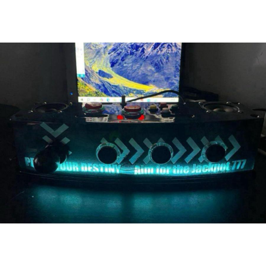 【爆音×光演出】サミタ専用スロット9ボタン＆専用レバー＆LED連動スピーカー搭載 爆音×光演出】サミタ専用スロット9ボタン＆専用レバー＆LED連動