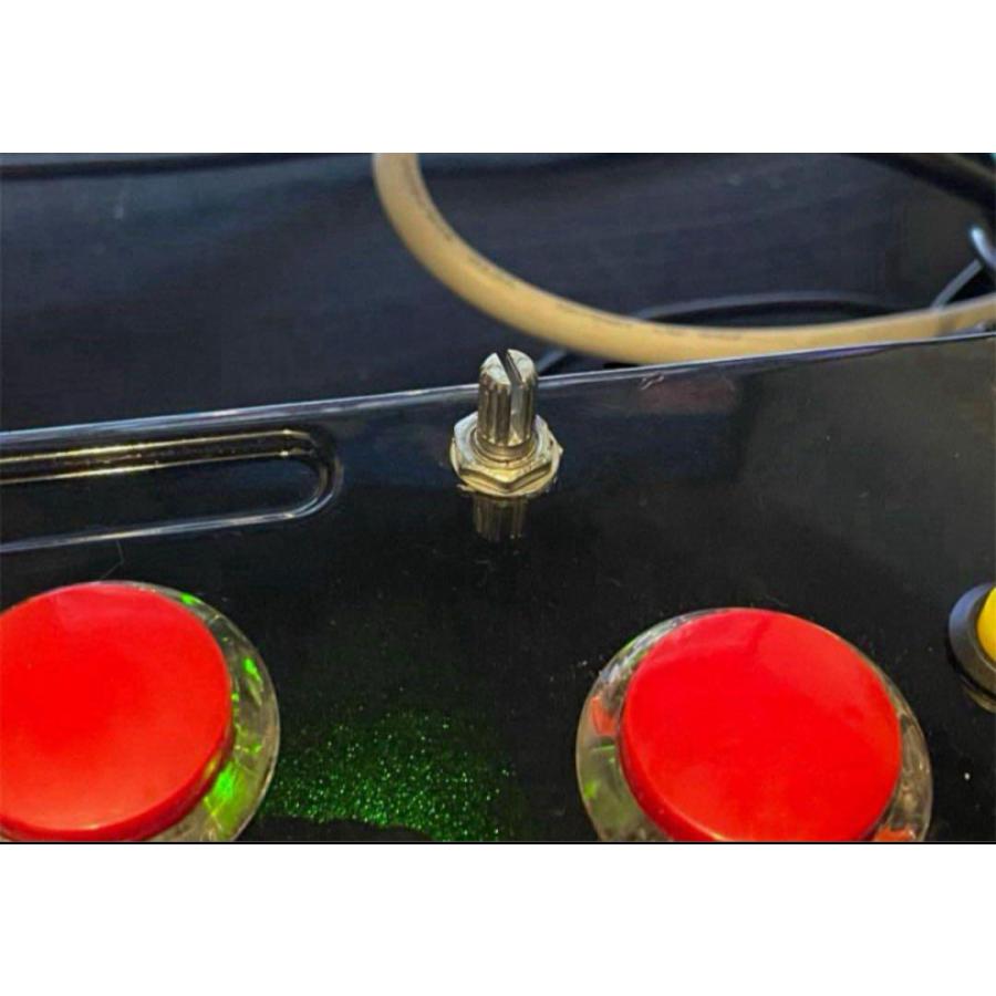 爆音×光演出】サミタ専用スロット9ボタン＆専用レバー＆LED連動