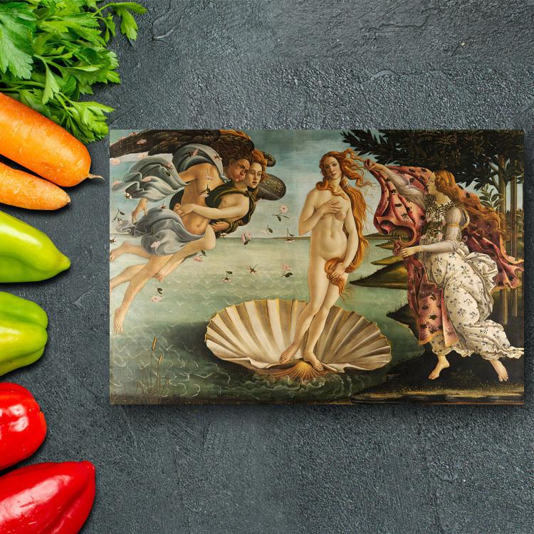 アートパネル アートボード ボッティチェリ ヴィーナスの誕生 60x45 A2 壁掛け インテリア 絵画 01