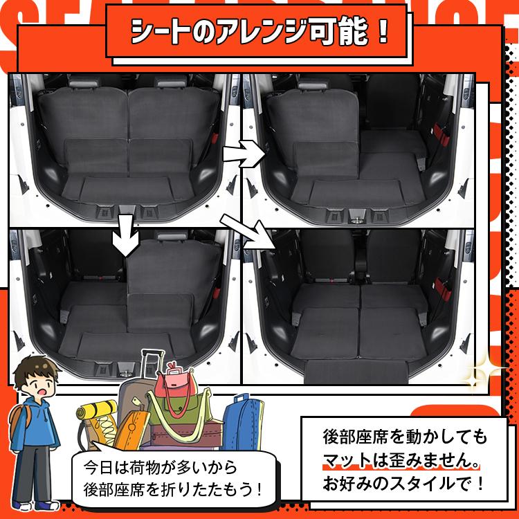 最大1500円OFF スペーシア MK53S型 ラゲッジ マット トランク ラゲージ 