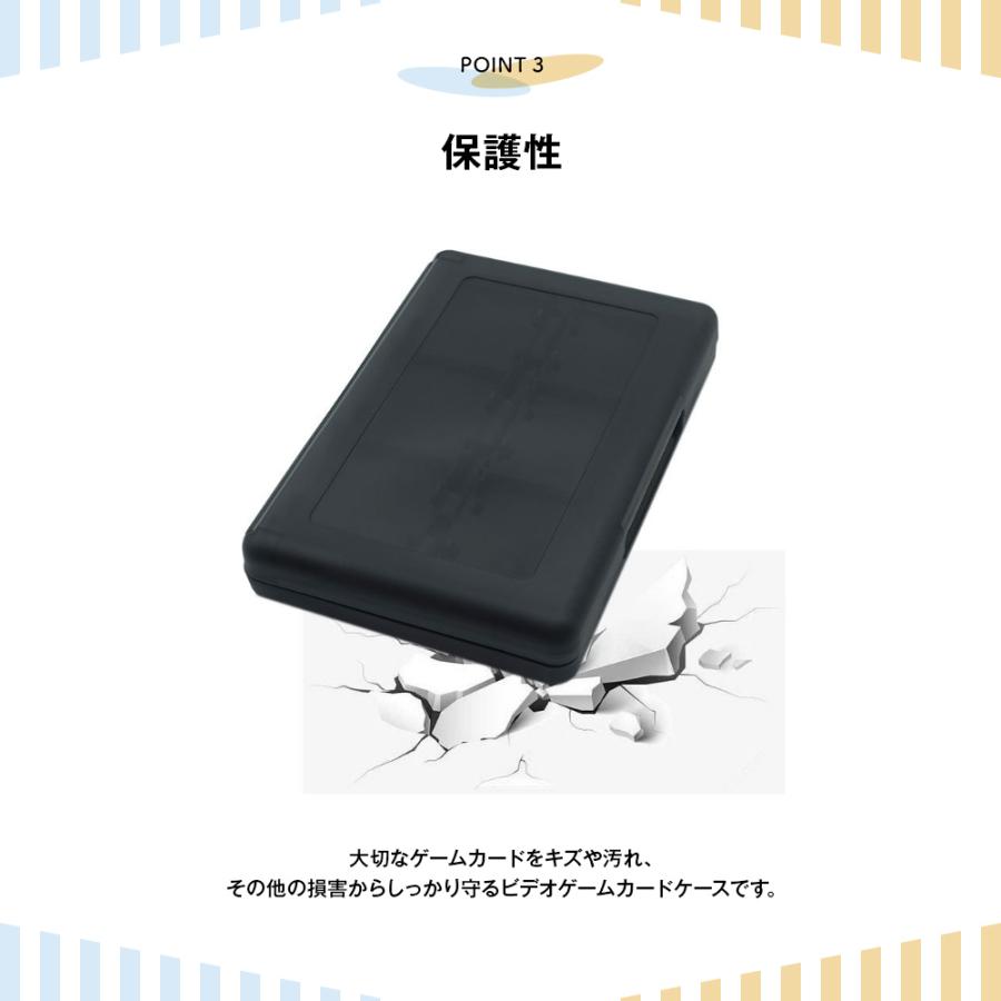 3DS カードケース 【2個セット】 合計56枚収納 ニンテンドー ハードケース SDカード2枚 大容量 薄型軽量 ソフト ゲームカード コンパクト｜hobbyone｜06