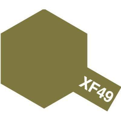 タミヤ アクリルミニ(つや消し) XF-49 カーキ 81749