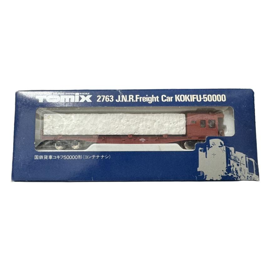 トミックス Nゲージ コキフ50000 コンテナナシ 2763 絶版 廃盤 希少