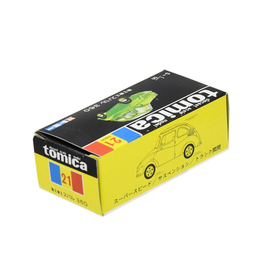 トミカ タカラトミー No.21 1/50 富士重工 スバル 360(ライムグリーン