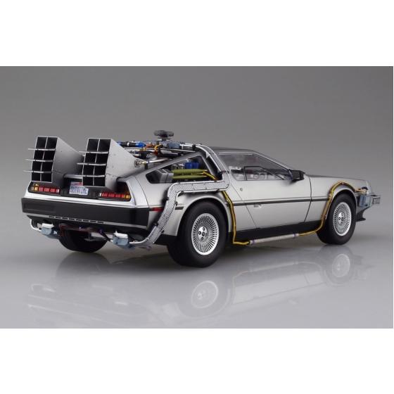 アオシマ 1/24 BT-01 デロリアン バック・トゥ・ザ・フューチャー PartI タイムマシン プラモデル ムービーメカ 新製品 模型 BT-01｜hobbyone｜03