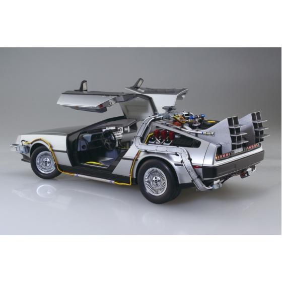 アオシマ 1/24 BT-01 デロリアン バック・トゥ・ザ・フューチャー PartI タイムマシン プラモデル ムービーメカ 新製品 模型 BT-01｜hobbyone｜04