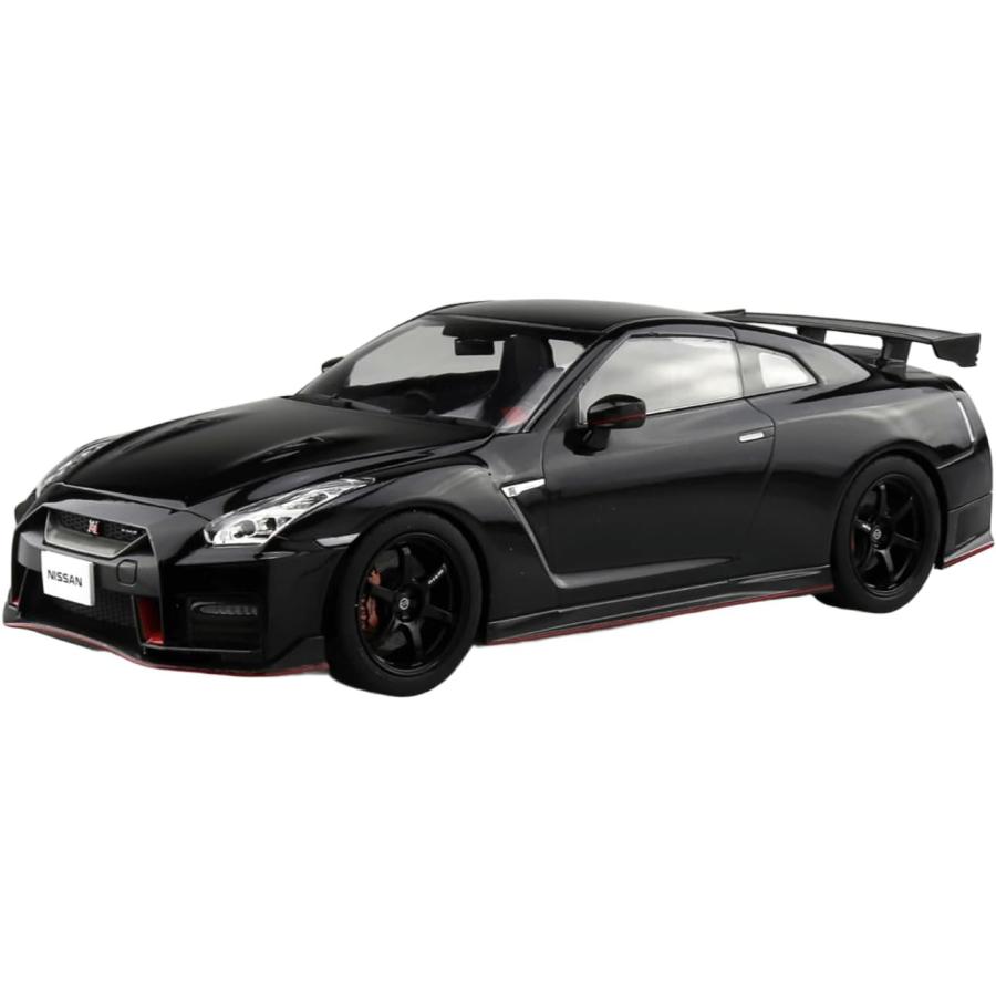 アオシマ 楽プラ スナップカー No.05-BW R35 NISSAN GT-R NISMO 2017