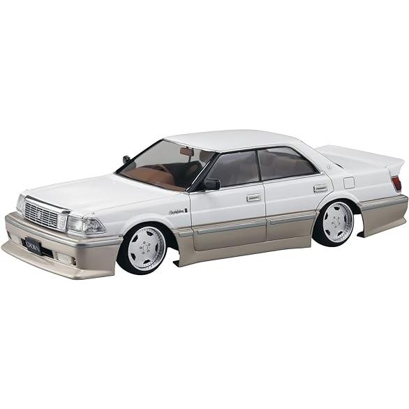 クラウン　プラモデル　完成品 アオシマ ザ・チューンドカー No.86 1/24 インシュランス UZS131