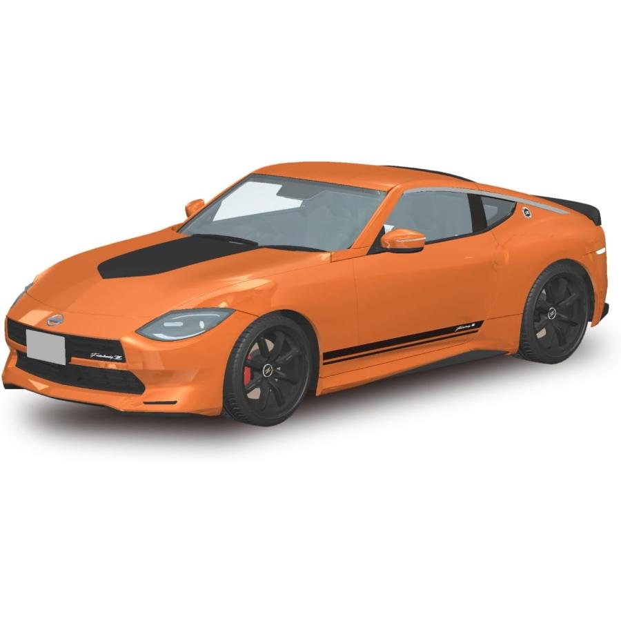 5月予約】 アオシマ 楽プラ スナップカー No. 07-OR RZ34 フェアレディ