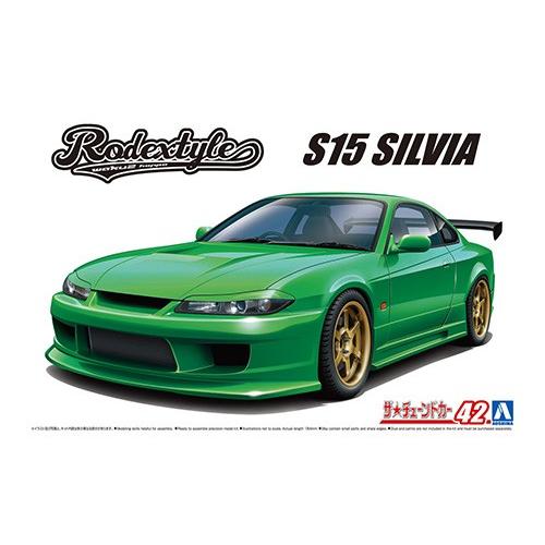 アオシマ 1/24 ロデックスタイル S15 シルビア Amazon | 青島文化教材社 1/24 ザ・チューンドカーシリーズ No.42