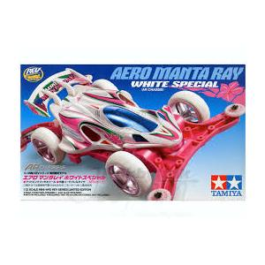 タミヤ ミニ四駆限定シリーズ エアロマンタレイ ホワイトスペシャル (ARシャーシ) 94972 rdzdsi3 ミニ四駆 タミヤ エアロ マンタレイ ホワイトスペシャル (AR