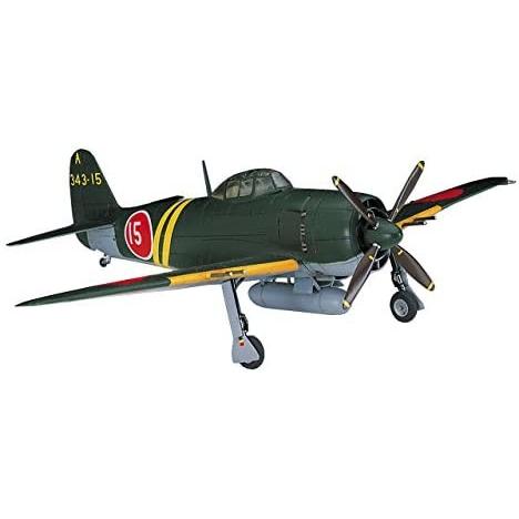 ハセガワ 1/72 A6 日本海軍 川西 M1K2-1 局地戦闘機 紫電改 プラモデル