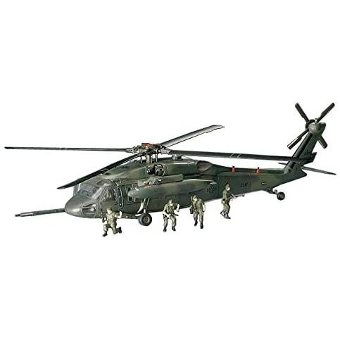 ハセガワ 1/72 アメリカ空軍 HH-60D ナイトホーク プラモデル D7 戦闘